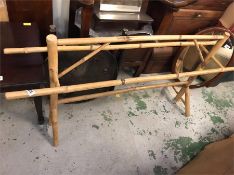 A Bamboo Towel Rail