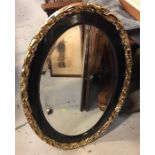 A Gilt framed mirror