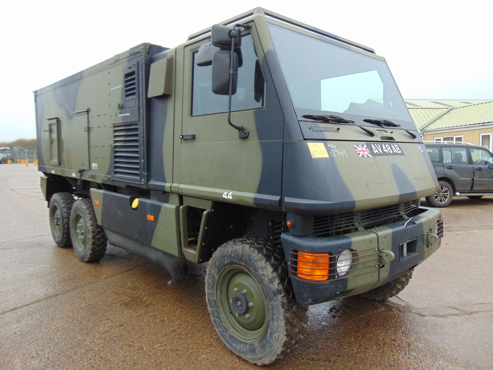 Ex Reserve Left Hand Drive Mowag Bucher Duro II 6x6 High-Mobility Tactical Vehicle