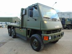 Ex Reserve Left Hand Drive Mowag Bucher Duro II 6x6 Crane Truck