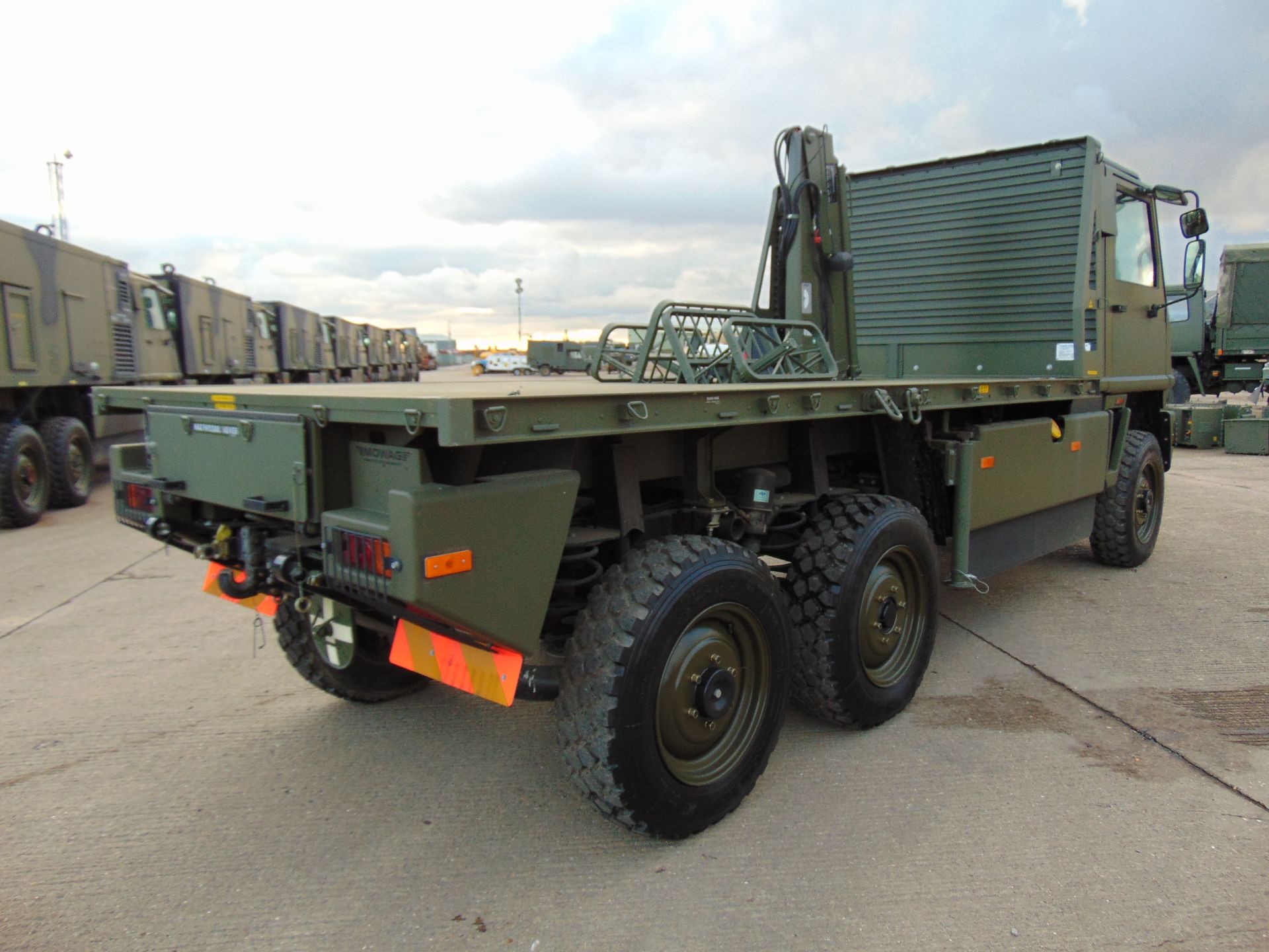 Ex Reserve Left Hand Drive Mowag Bucher Duro II 6x6 Crane Truck - Image 8 of 20