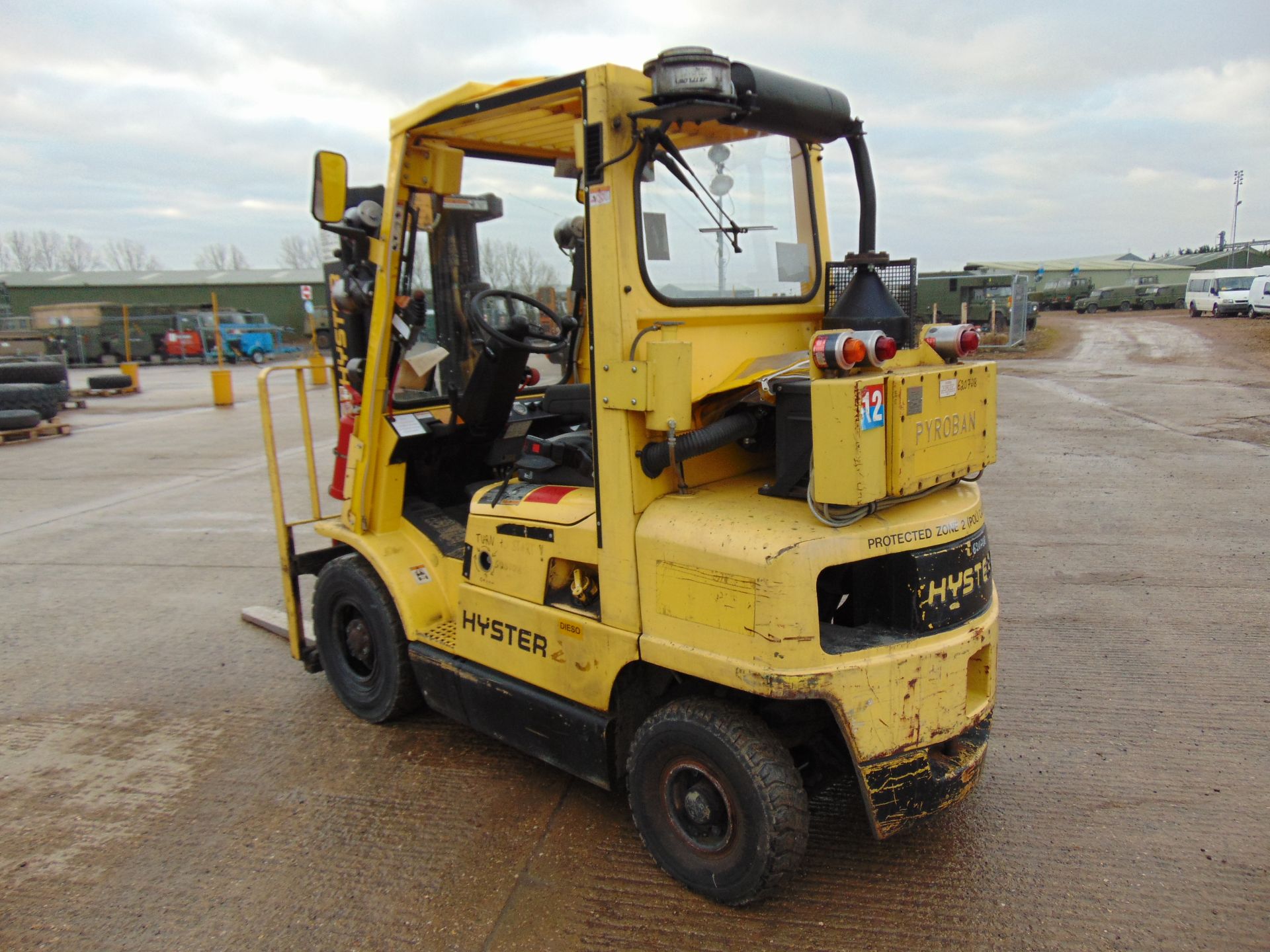 Hyster 2.50 Class C, Zone 2 Protected Diesel Forklift - Image 8 of 22