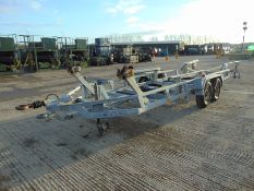 R.M. Twin Axle Boat / Rib Trailer