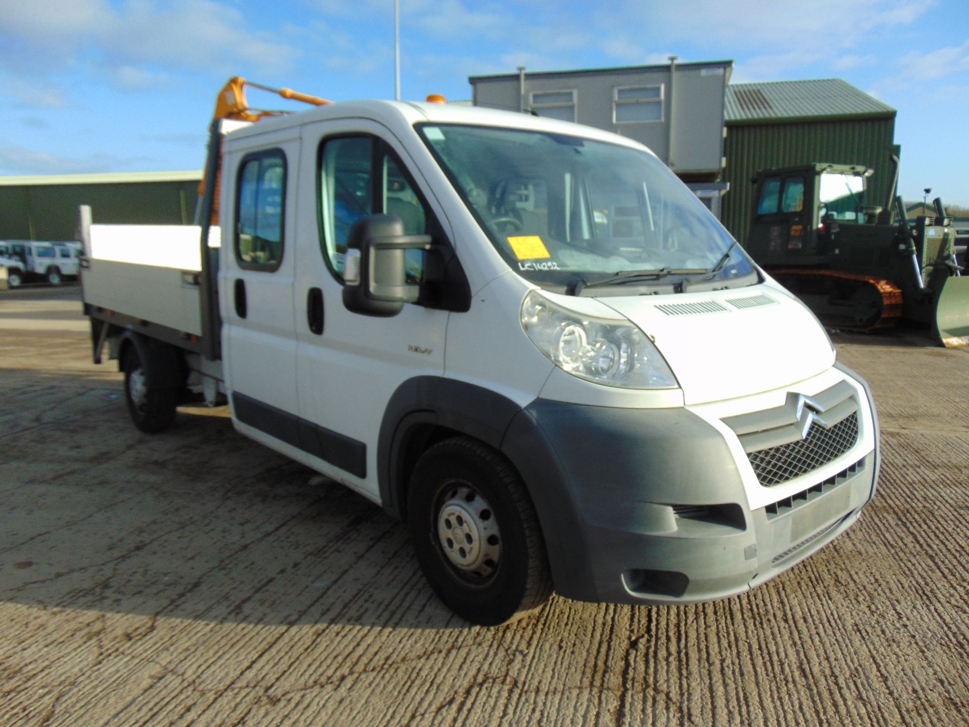 Citroen Relay 7 Seater Double Cab Dropside Pickup