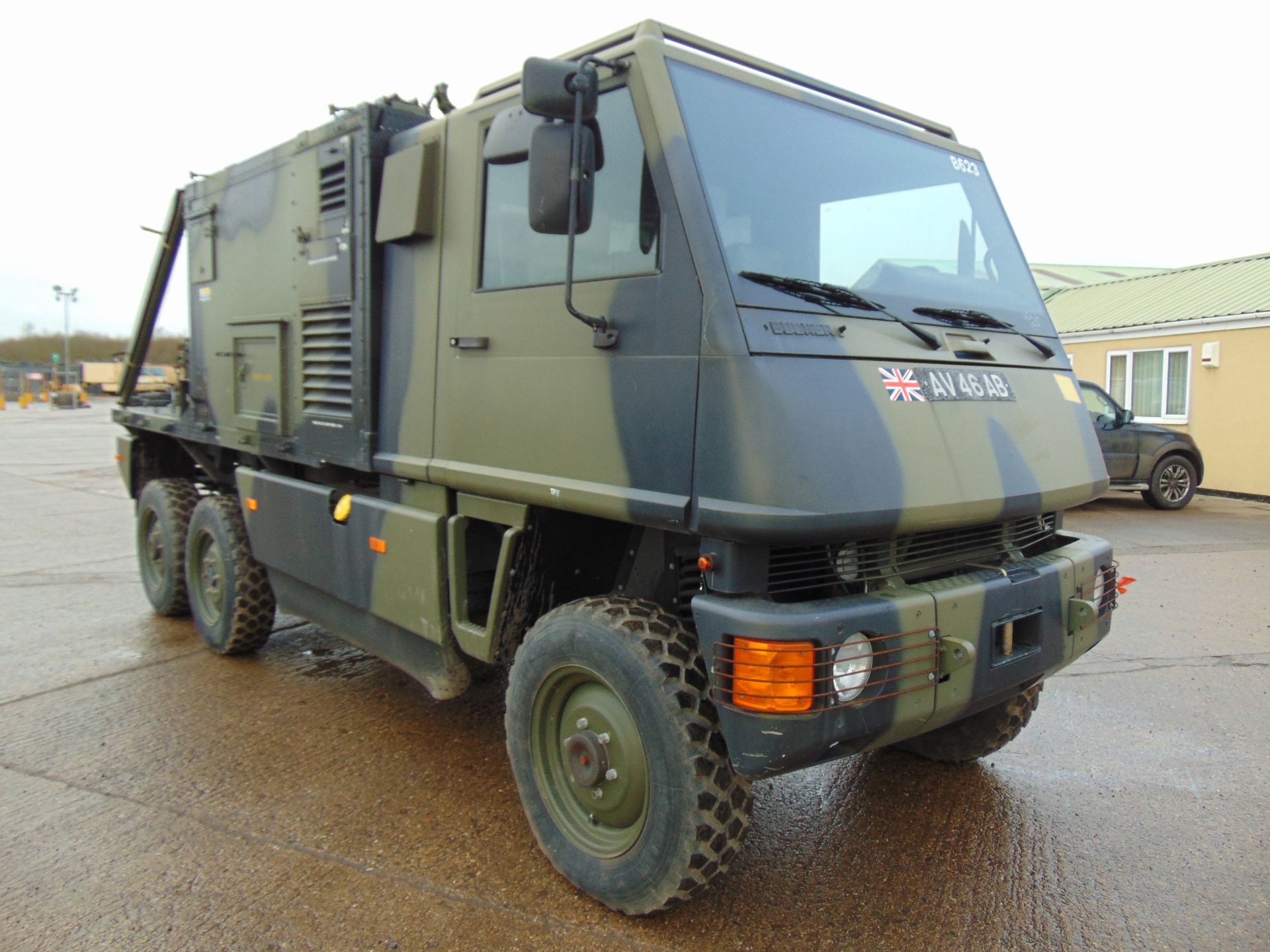 Ex Reserve Left Hand Drive Mowag Bucher Duro II 6x6 High-Mobility Tactical Vehicle