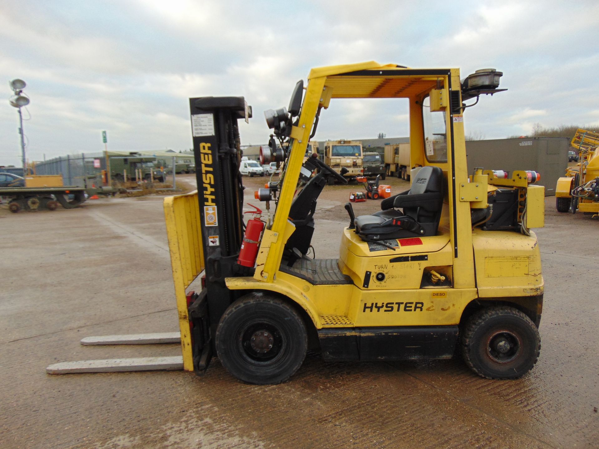 Hyster 2.50 Class C, Zone 2 Protected Diesel Forklift - Image 4 of 22