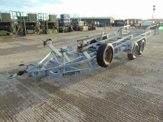 R.M. Twin Axle Boat / Rib Trailer