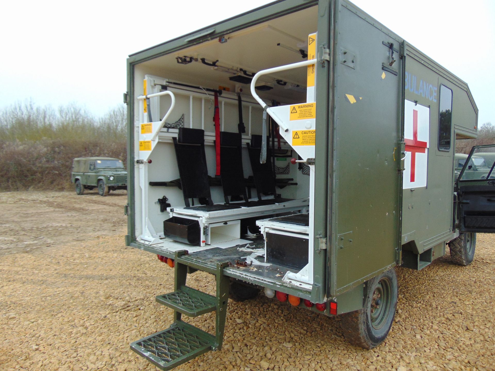 Military Specification Land Rover Wolf 130 ambulance - Image 12 of 19