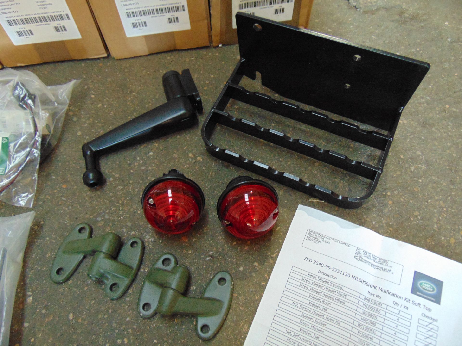 20 x Land Rover 90/110 Soft Top Modification Kits - Image 3 of 4
