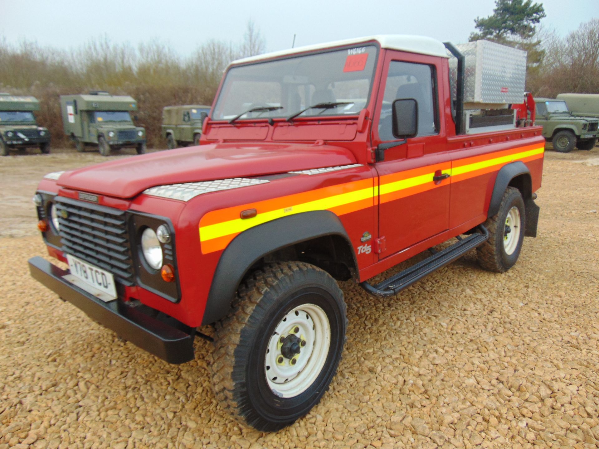 Ex Fire Service Emergency Response Land Rover Defender 110 TD5 Truck Cab - Image 3 of 23