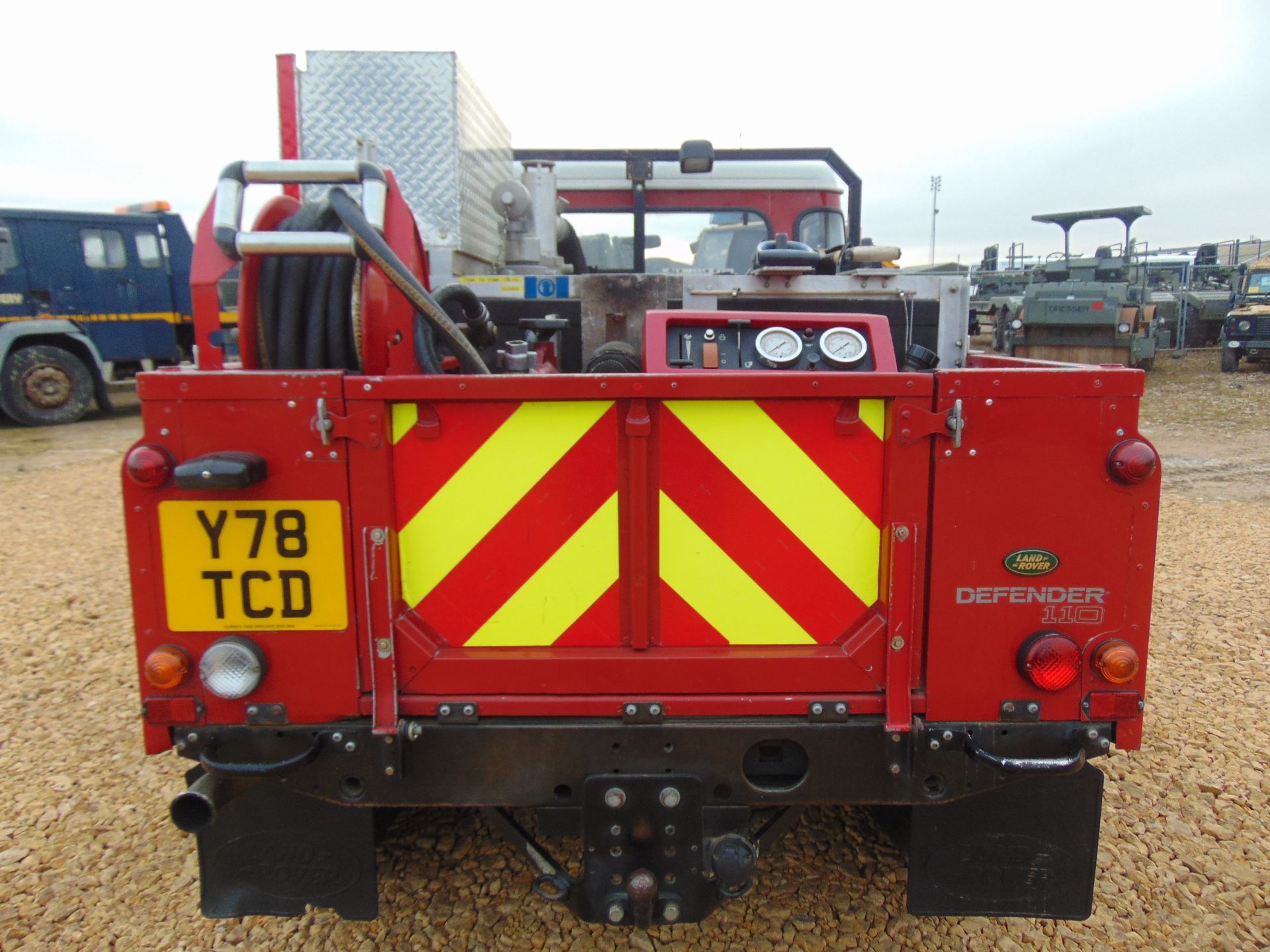 Ex Fire Service Emergency Response Land Rover Defender 110 TD5 Truck Cab - Image 7 of 23