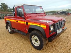 Ex Fire Service Emergency Response Land Rover Defender 110 TD5 Truck Cab
