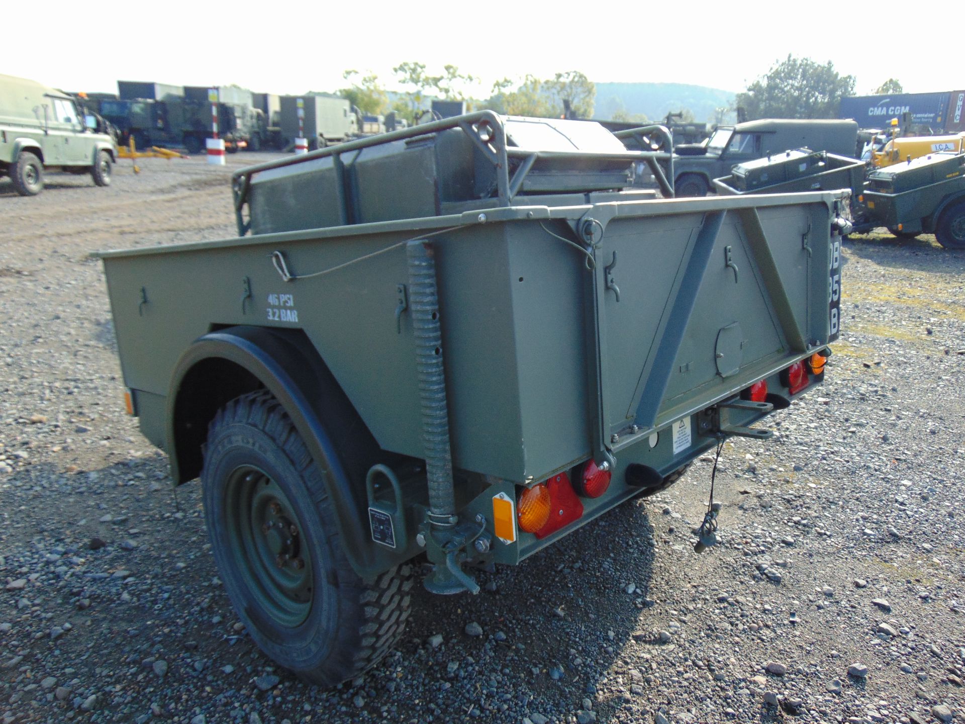 Penman General Lightweight Trailer complete with a 5.6 KVA diesel generator - Bild 4 aus 12