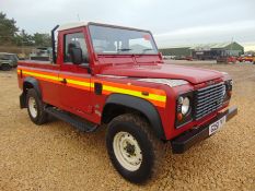 Ex Fire Service Emergency Response Land Rover Defender 110 TD5 Truck Cab