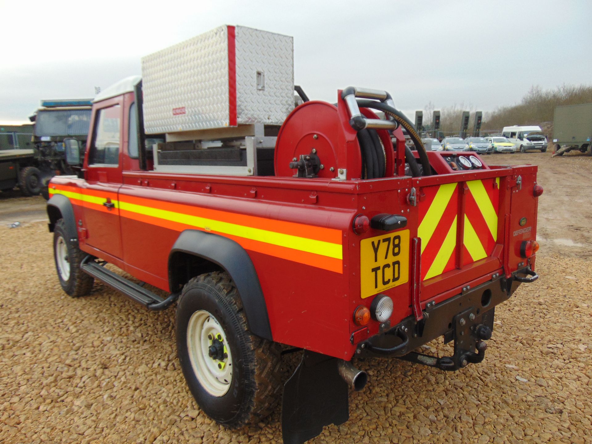 Ex Fire Service Emergency Response Land Rover Defender 110 TD5 Truck Cab - Image 8 of 23