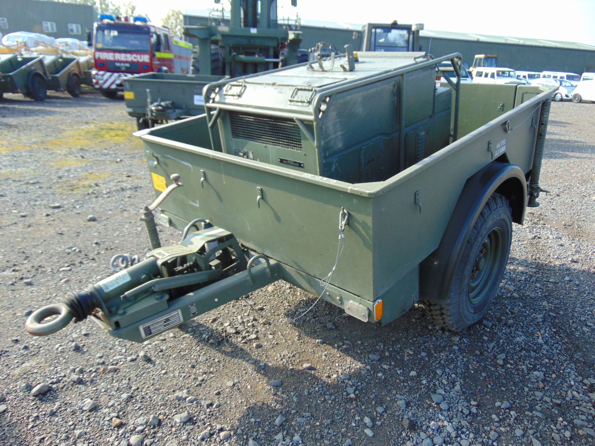 Penman General Lightweight Trailer complete with a 5.6 KVA diesel generator - Bild 3 aus 12