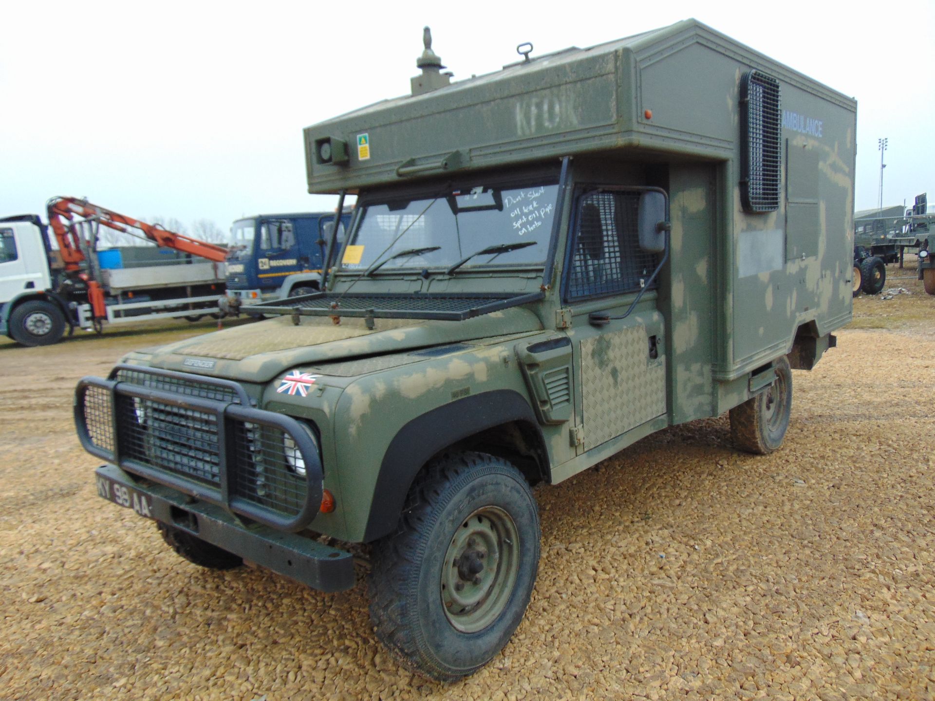 Military Specification Land Rover Wolf 130 ambulance - Image 3 of 17