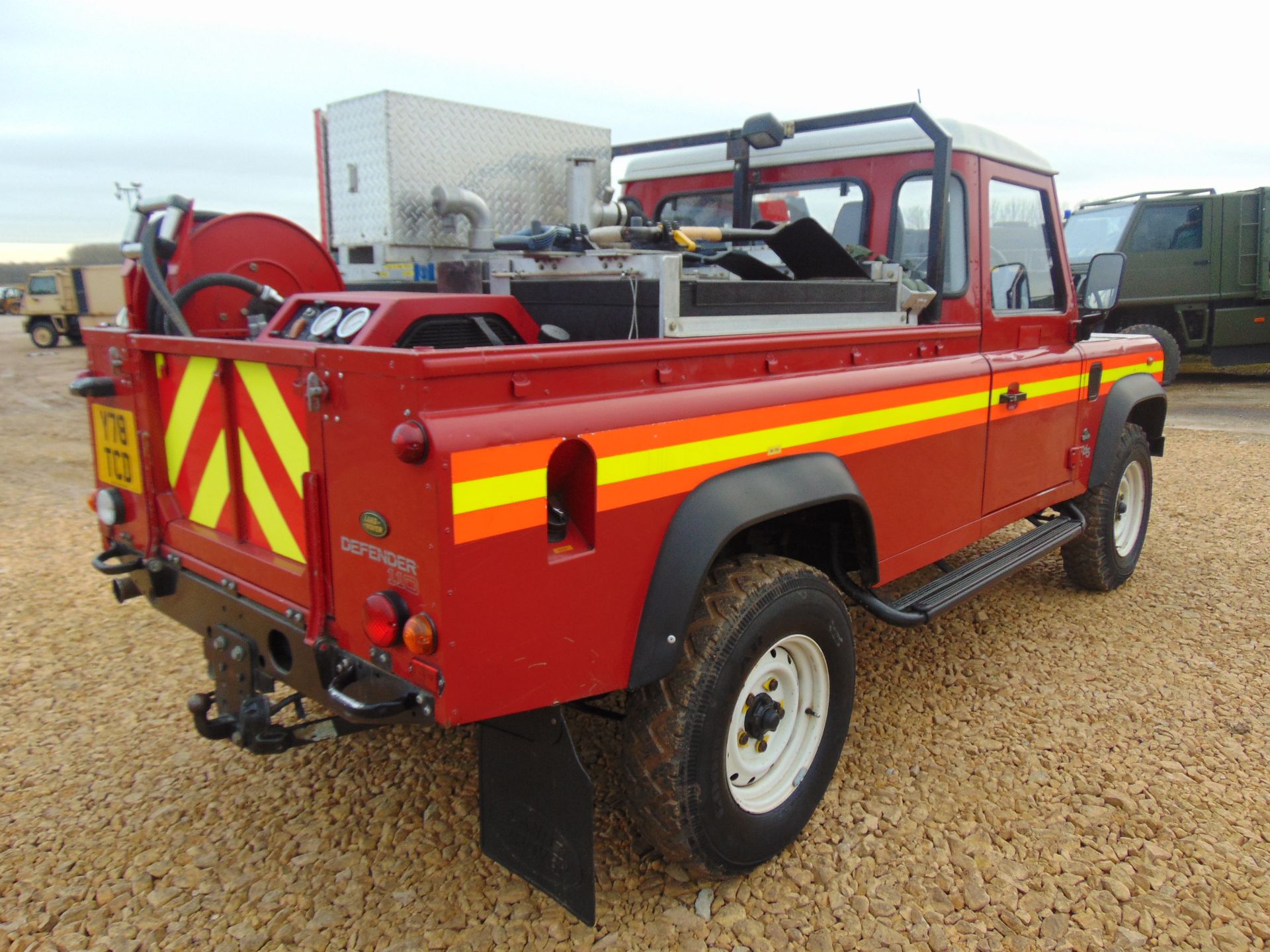 Ex Fire Service Emergency Response Land Rover Defender 110 TD5 Truck Cab - Image 6 of 23