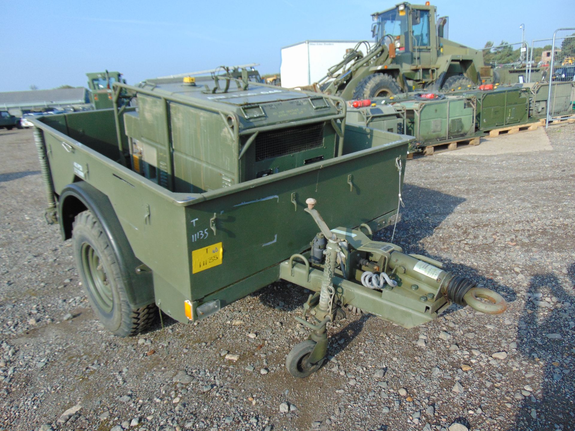 Penman General Lightweight Trailer complete with a 5.6 KVA diesel generator