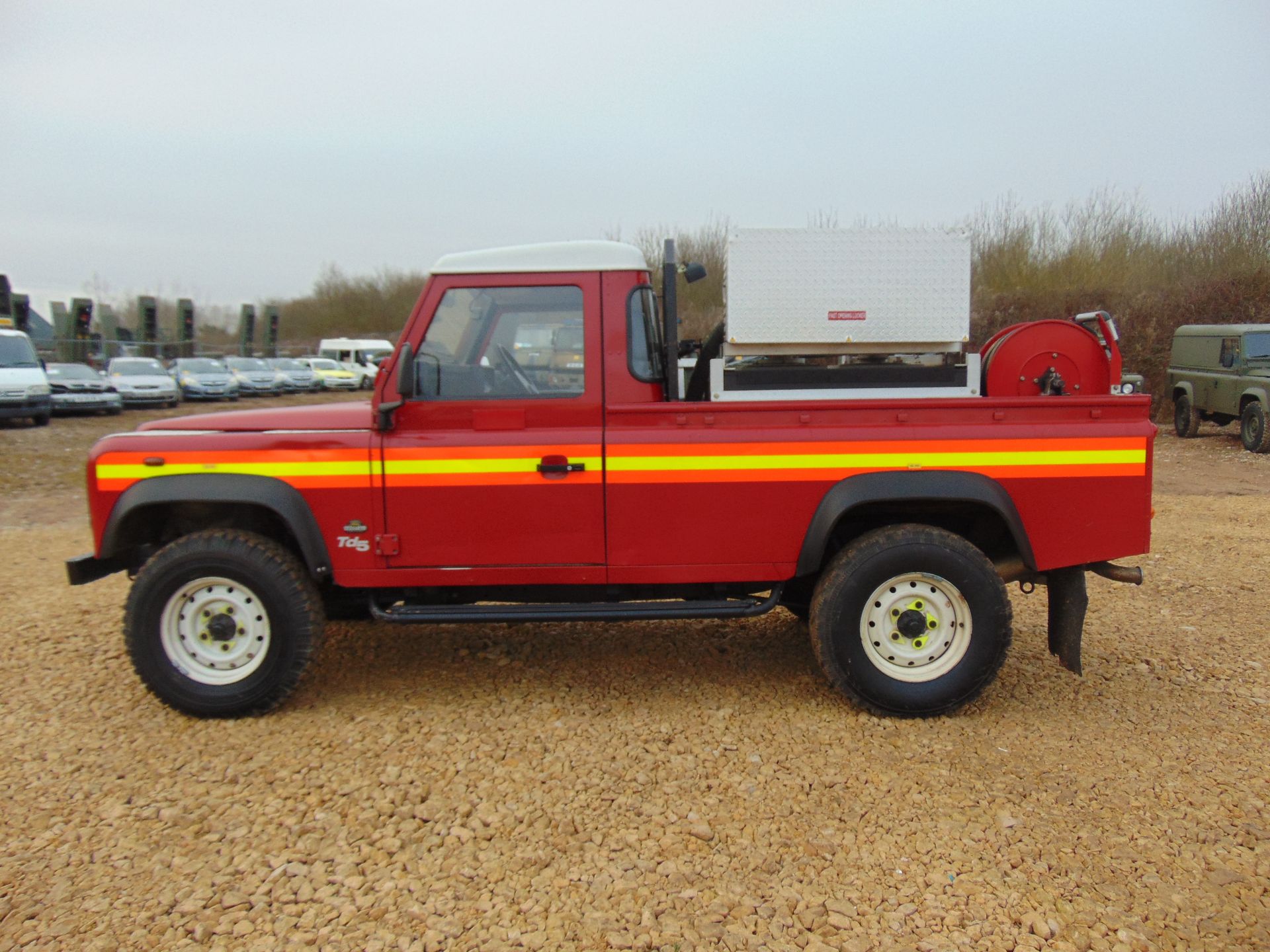 Ex Fire Service Emergency Response Land Rover Defender 110 TD5 Truck Cab - Image 4 of 23