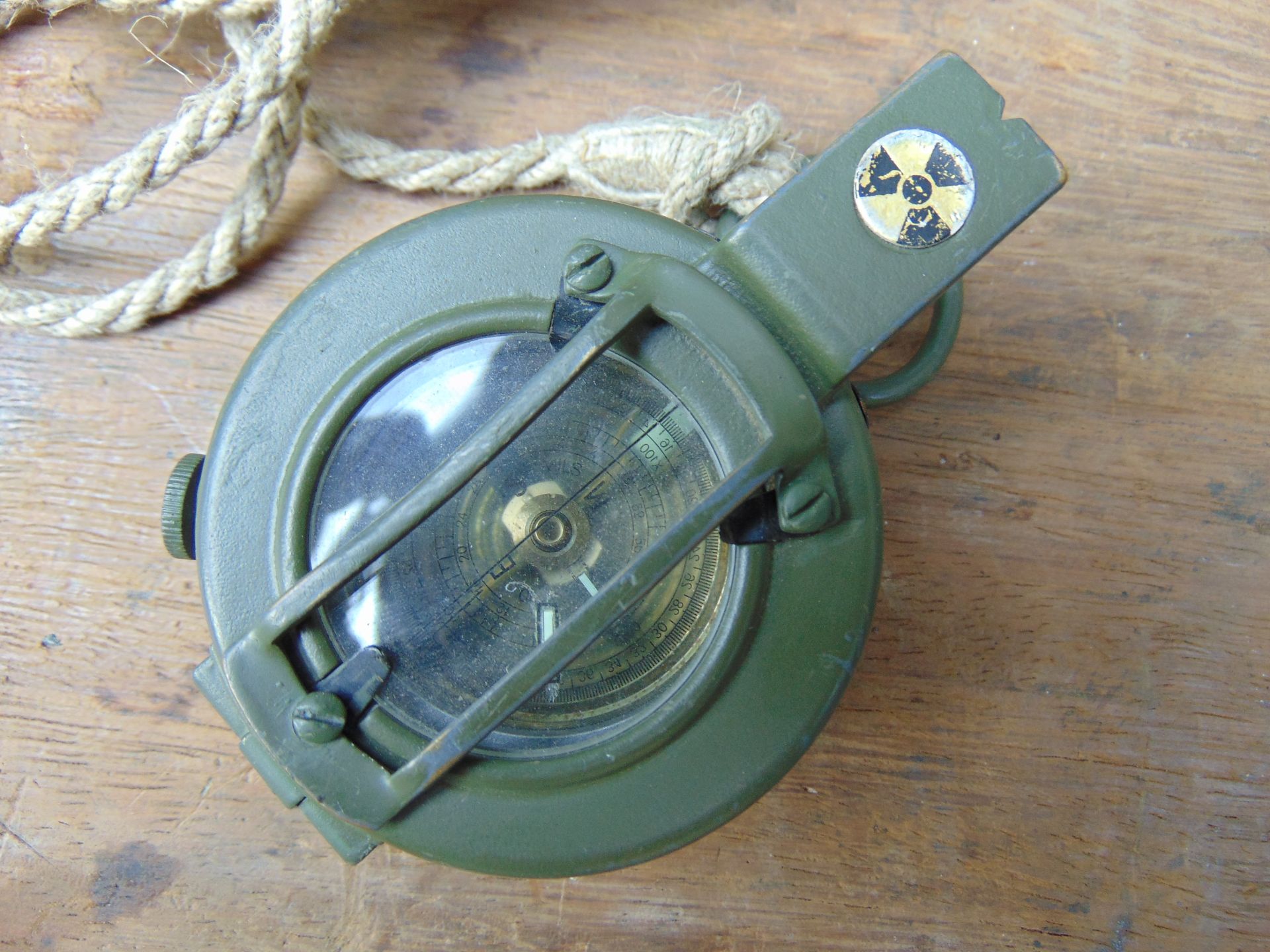 Genuine British Army Stanley Prismatic Marching Compass - Image 4 of 5