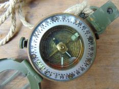 Genuine British Army Stanley Prismatic Marching Compass