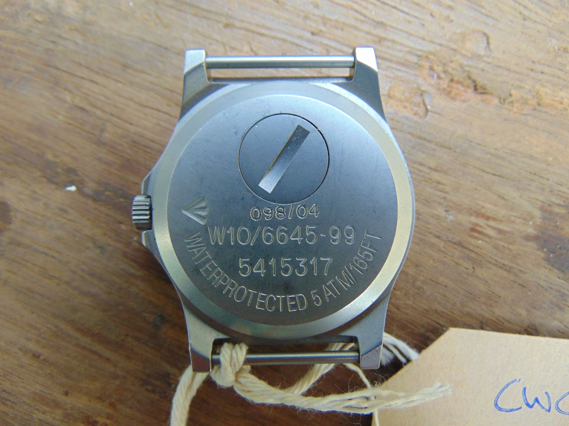 1 Very Rare Genuine British Army, Waterproof CWC quartz wrist watch - Image 3 of 3