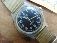 1 Very Rare Genuine British Army, Gulf War CWC quartz wrist watch