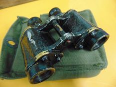 BINO PRISM No2 MK3 Binoculars intended for field use during World War 2