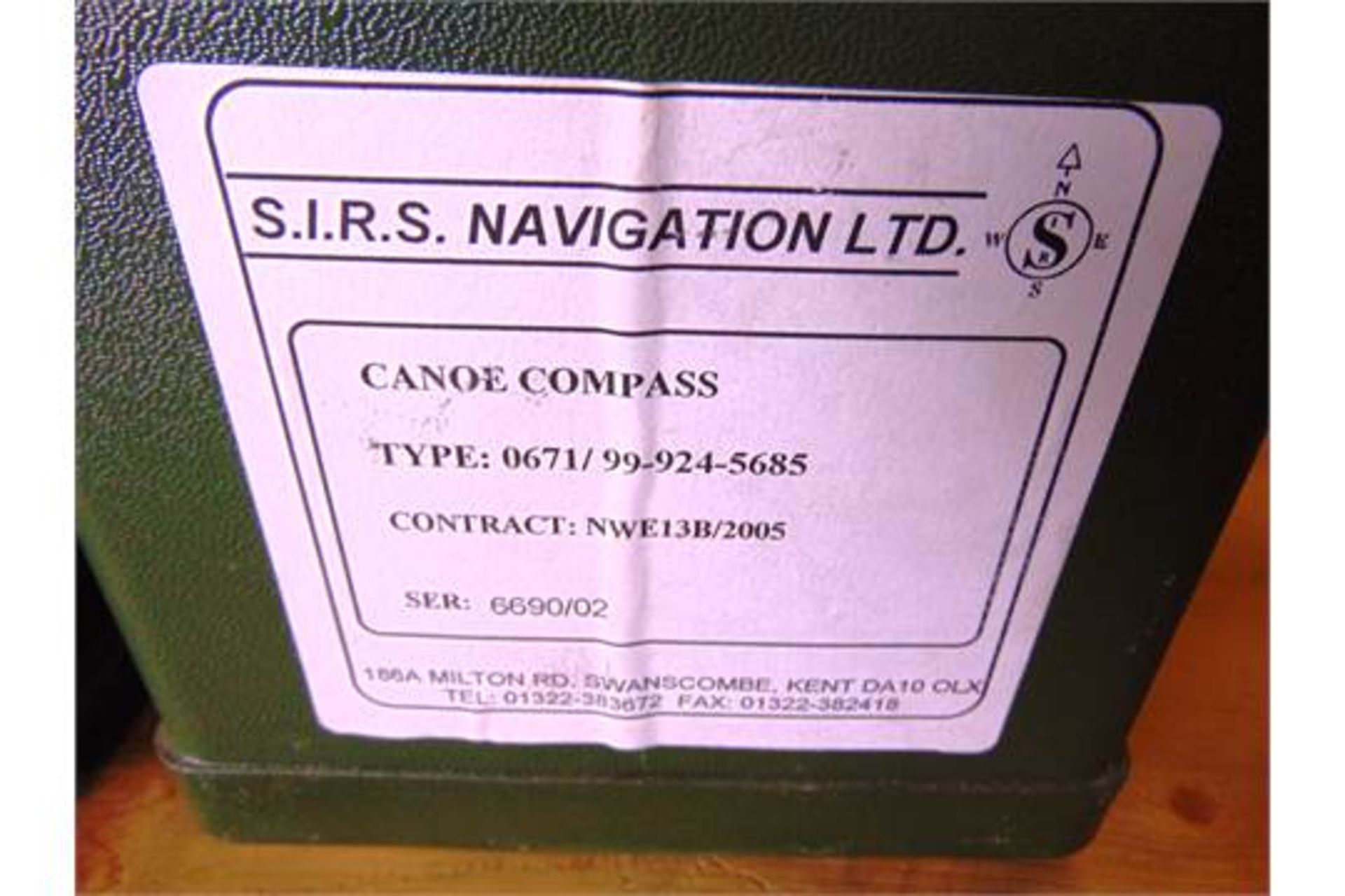 Genuine S.I.R.S. Navigation Marine Compass - Image 4 of 4