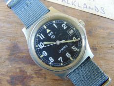 1 Genuine British Army CWC (Fat Boy/Fat Case) quartz wrist watch with date