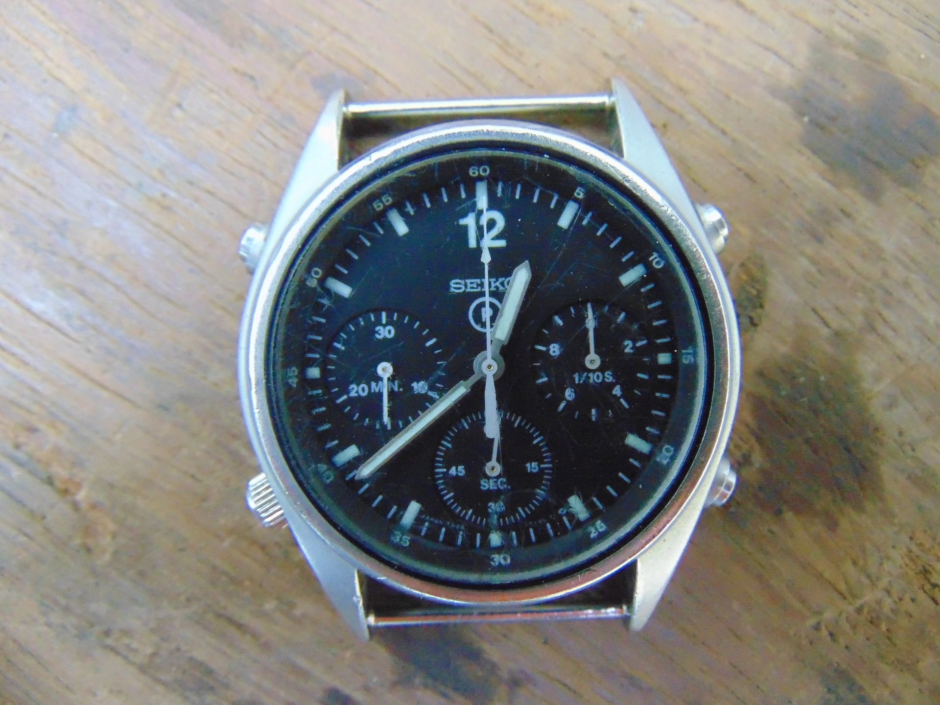 1 x Seiko Pilots Chronograph generation 1 - Image 4 of 5