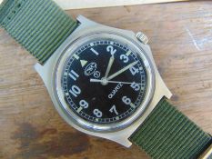 1 Very Rare Unissued Genuine British Army, Waterproof CWC quartz wrist watch