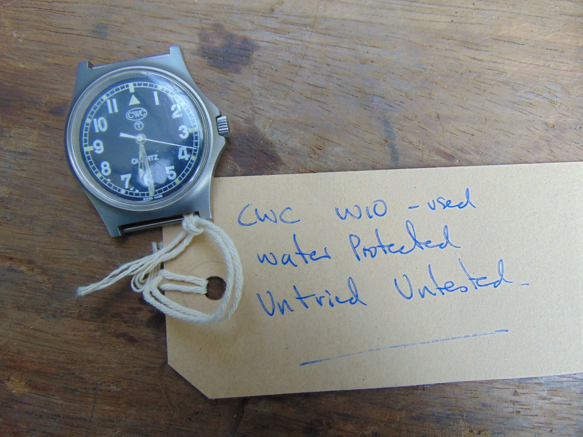 1 Very Rare Genuine British Army, Waterproof CWC quartz wrist watch - Image 2 of 3