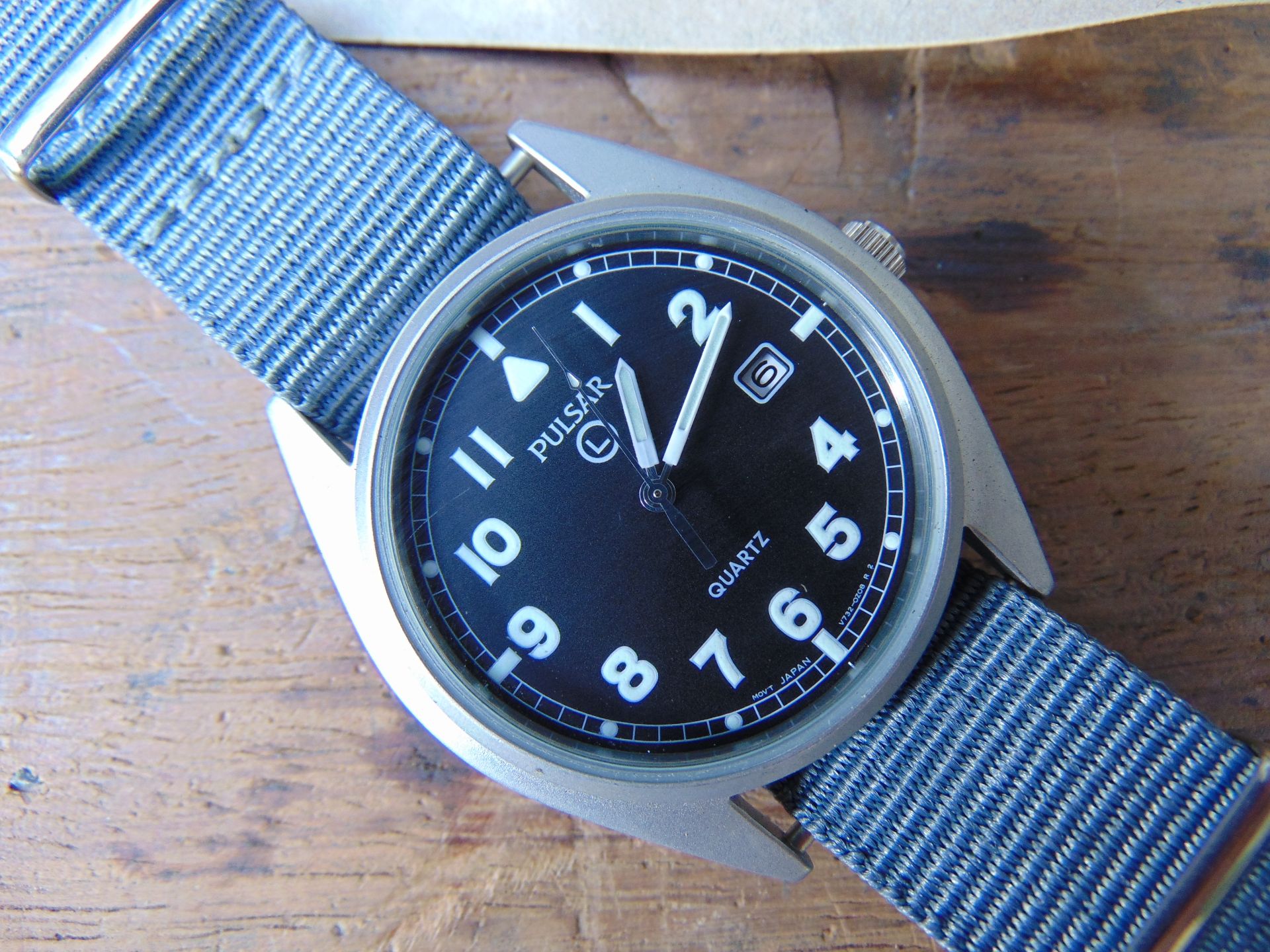 Unissued Pulsar G10 wrist watch