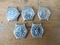 QTY 5 x CWC quartz wrist watches