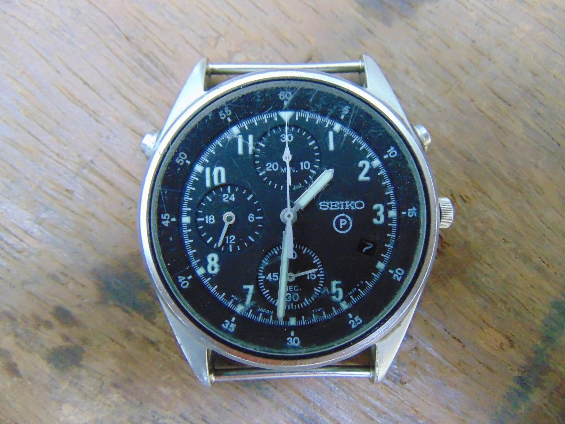 1 x Seiko Pilots Chronograph Generation 2 - Image 4 of 5