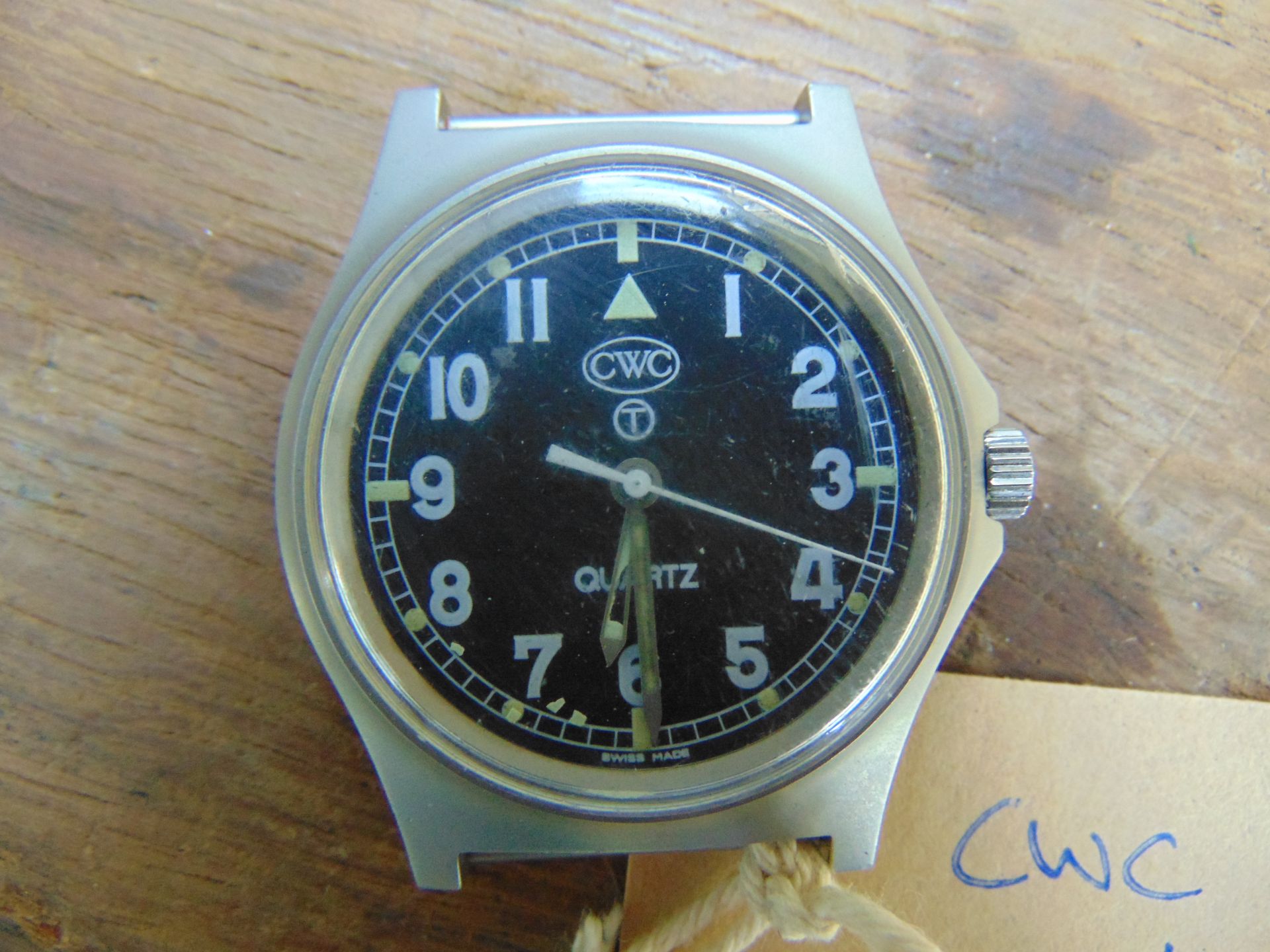 1 Very Rare Genuine British Army, Waterproof CWC quartz wrist watch