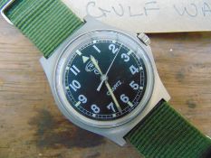 1 Very Rare Genuine British Army, unissued Gulf War CWC quartz wrist watch