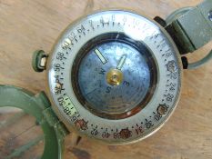 Genuine British Army Stanley Prismatic Marching Compass