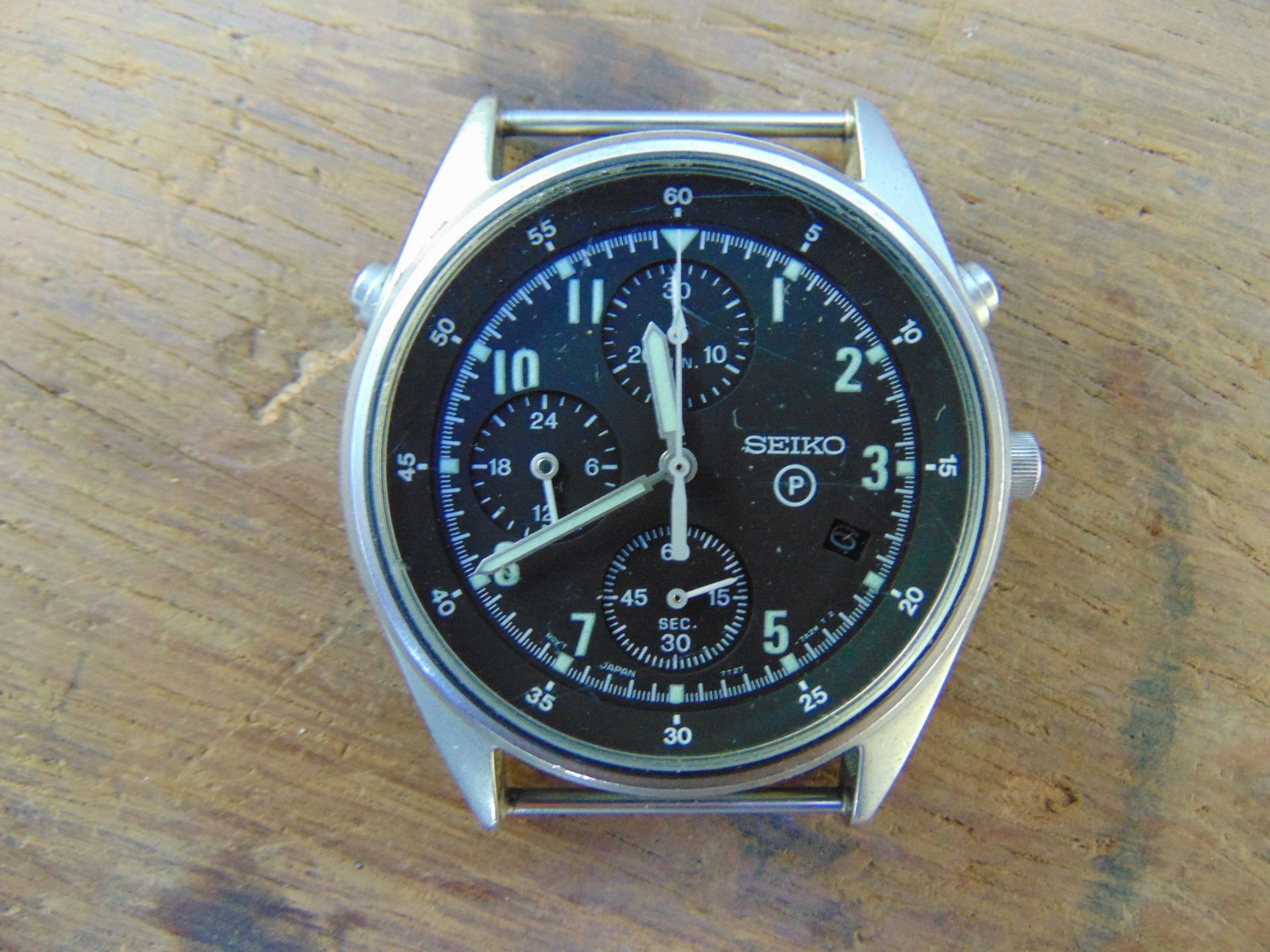 1 x Seiko Pilots Chronograph Generation 2 - Image 4 of 5