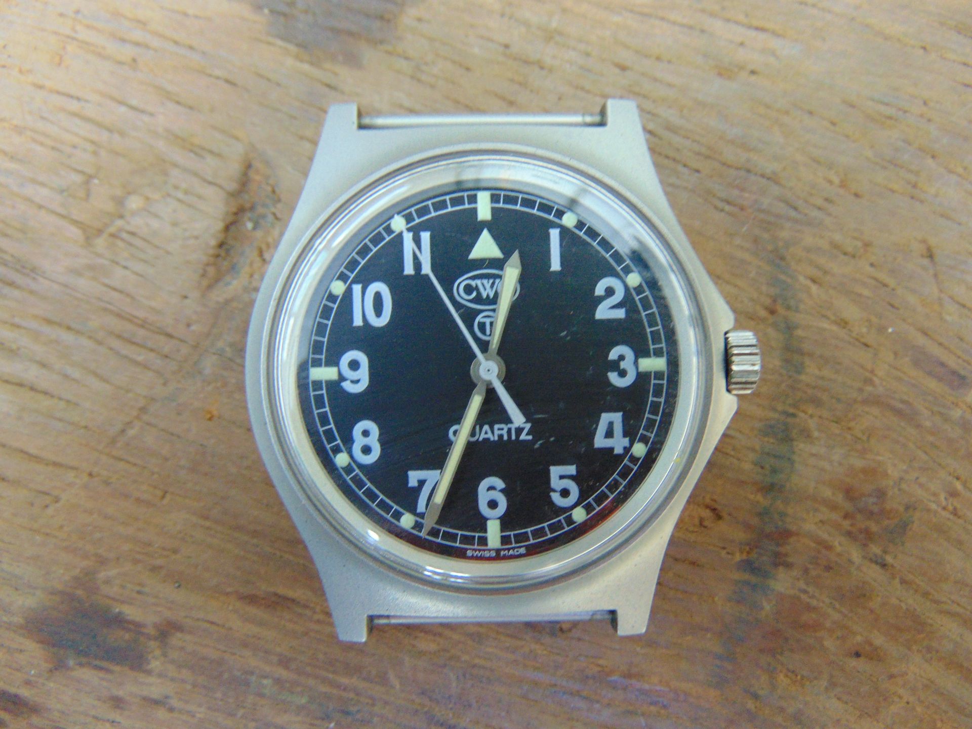 1 Very Rare Genuine British Army, unissued Gulf War CWC quartz wrist watch - Image 4 of 5