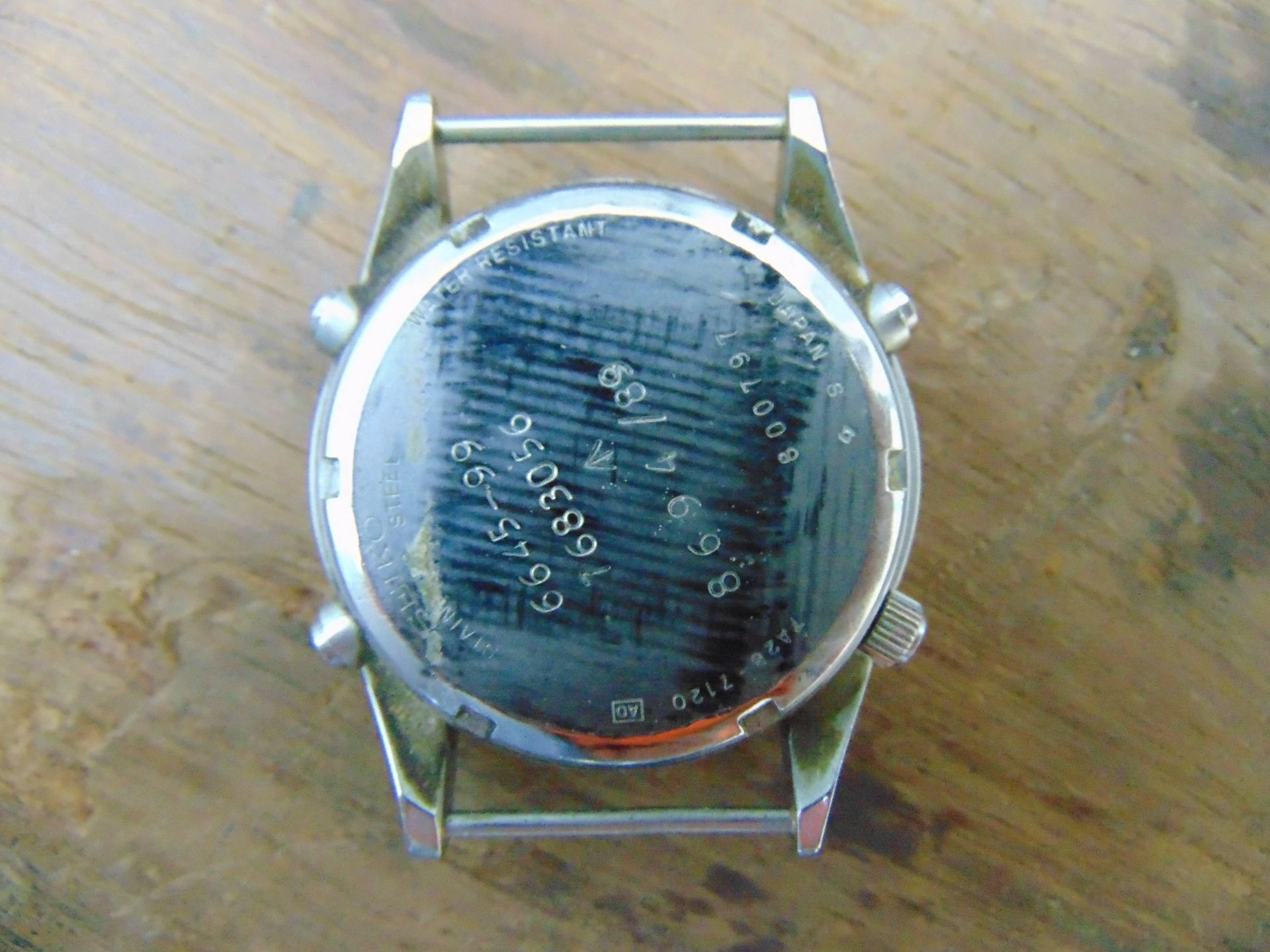 1 x Seiko Pilots Chronograph generation 1 - Image 5 of 5