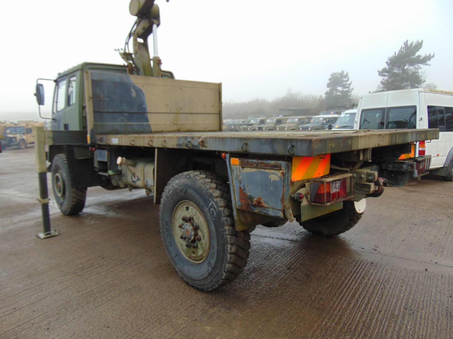 Leyland DAF 4X4 Truck complete with Atlas Crane - Image 8 of 16