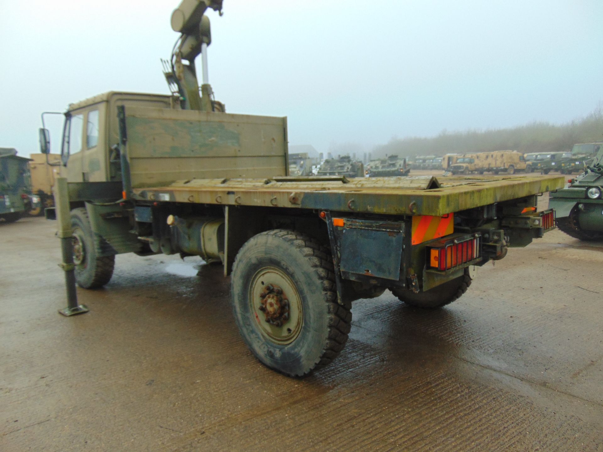 DAF 4X4 Truck complete with Atlas Crane - Image 8 of 18