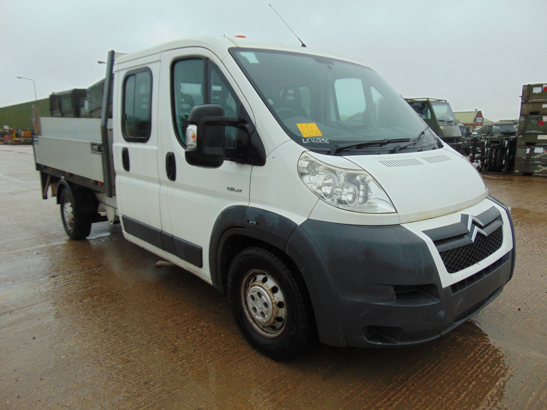 Citroen Relay 7 Seater Double Cab Dropside Pickup