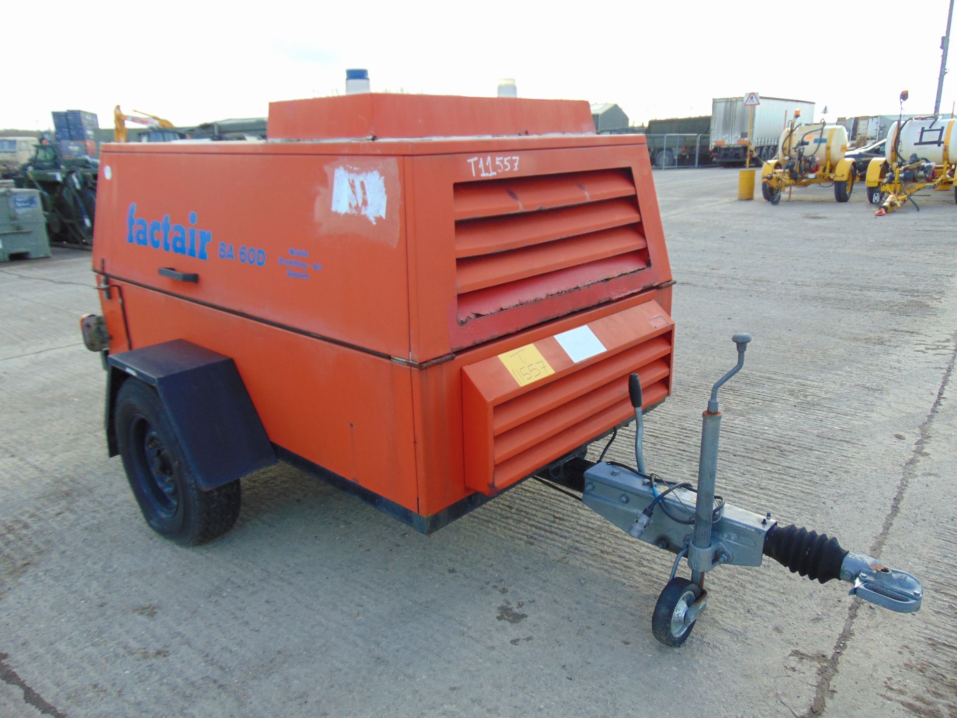 Factair BA60D Mobile Breathing-Air Compressor