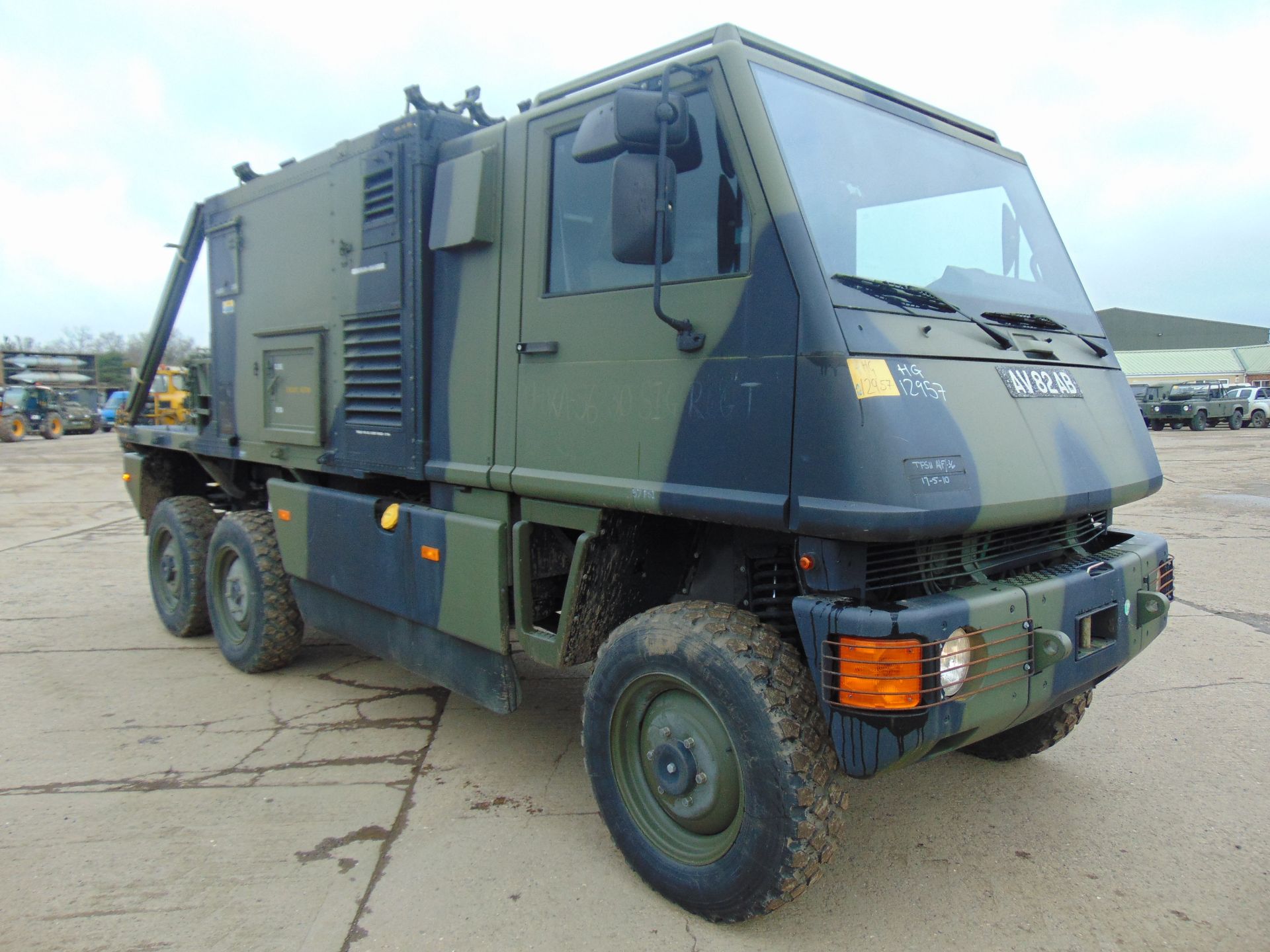 Ex Reserve Left Hand Drive Mowag Bucher Duro II 6x6 High-Mobility Tactical Vehicle