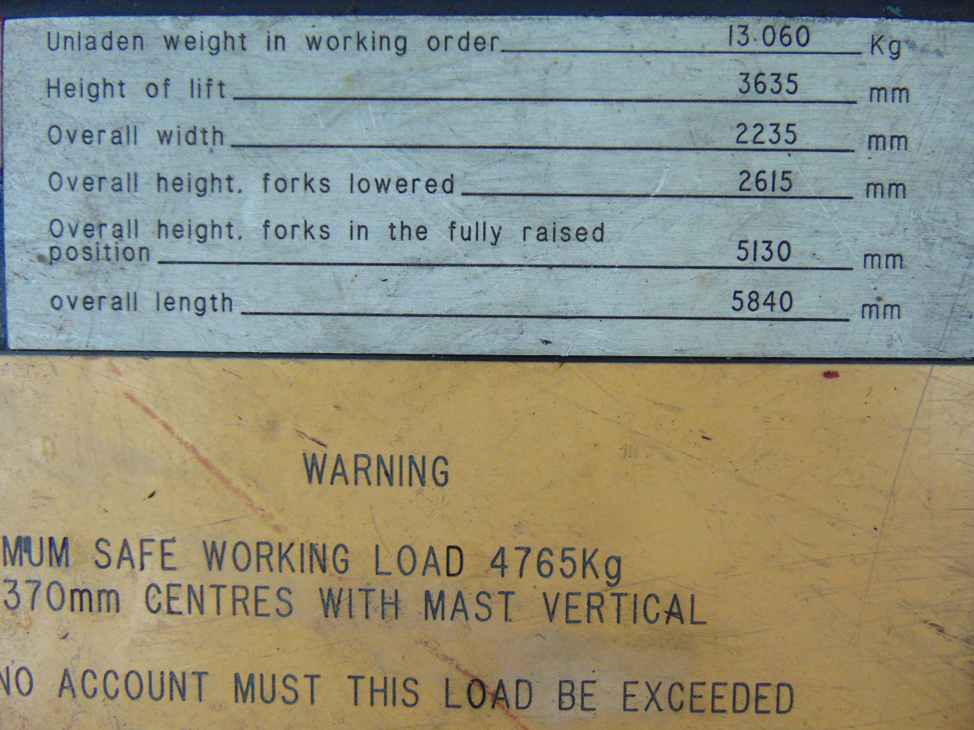 Still R70-80 4,765Kg Diesel Forklift - Image 17 of 17