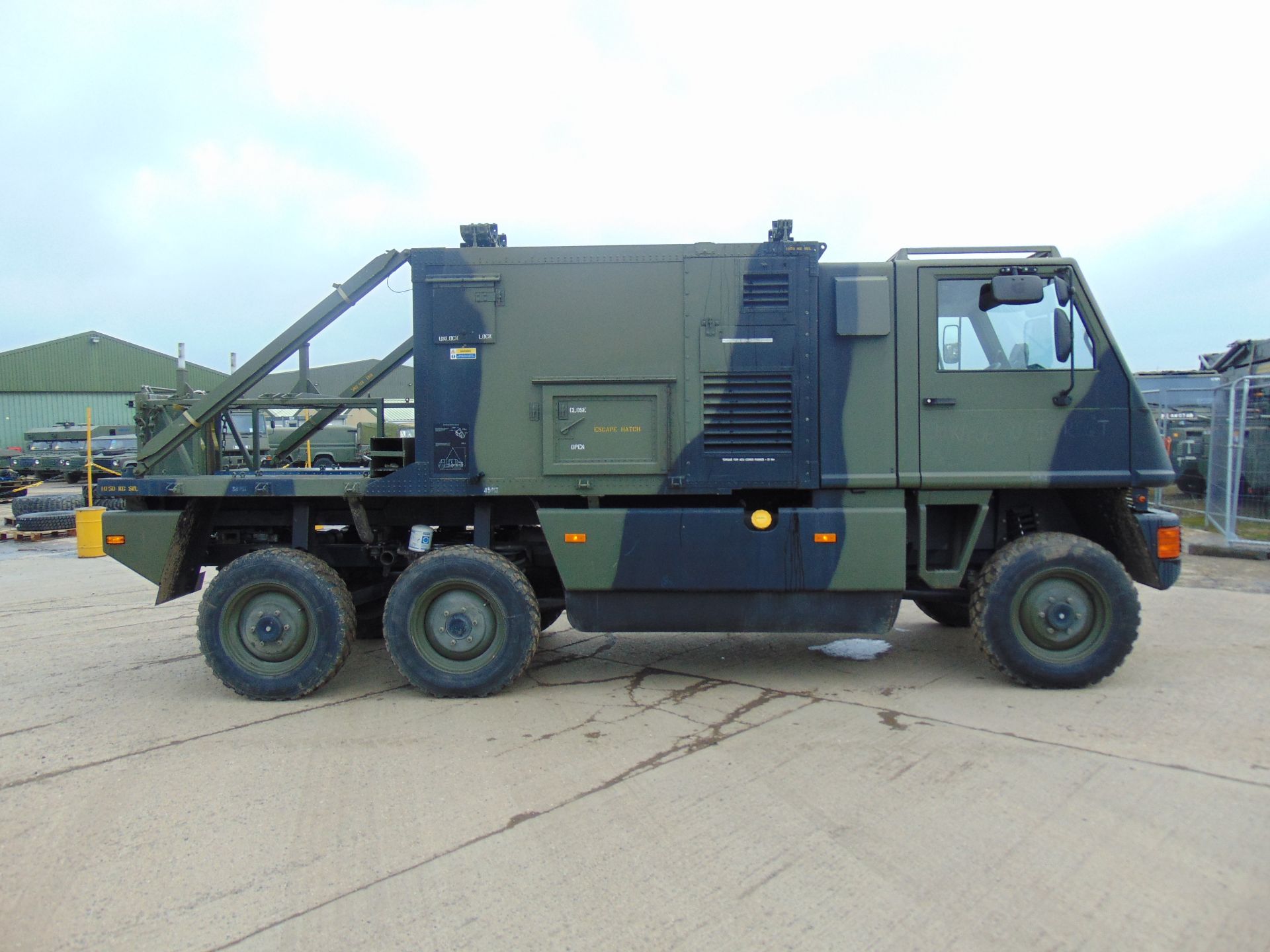 Ex Reserve Left Hand Drive Mowag Bucher Duro II 6x6 High-Mobility Tactical Vehicle - Image 15 of 15